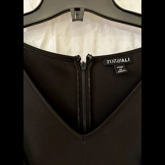 Black Cocktail Dress - Picture 3 of 3